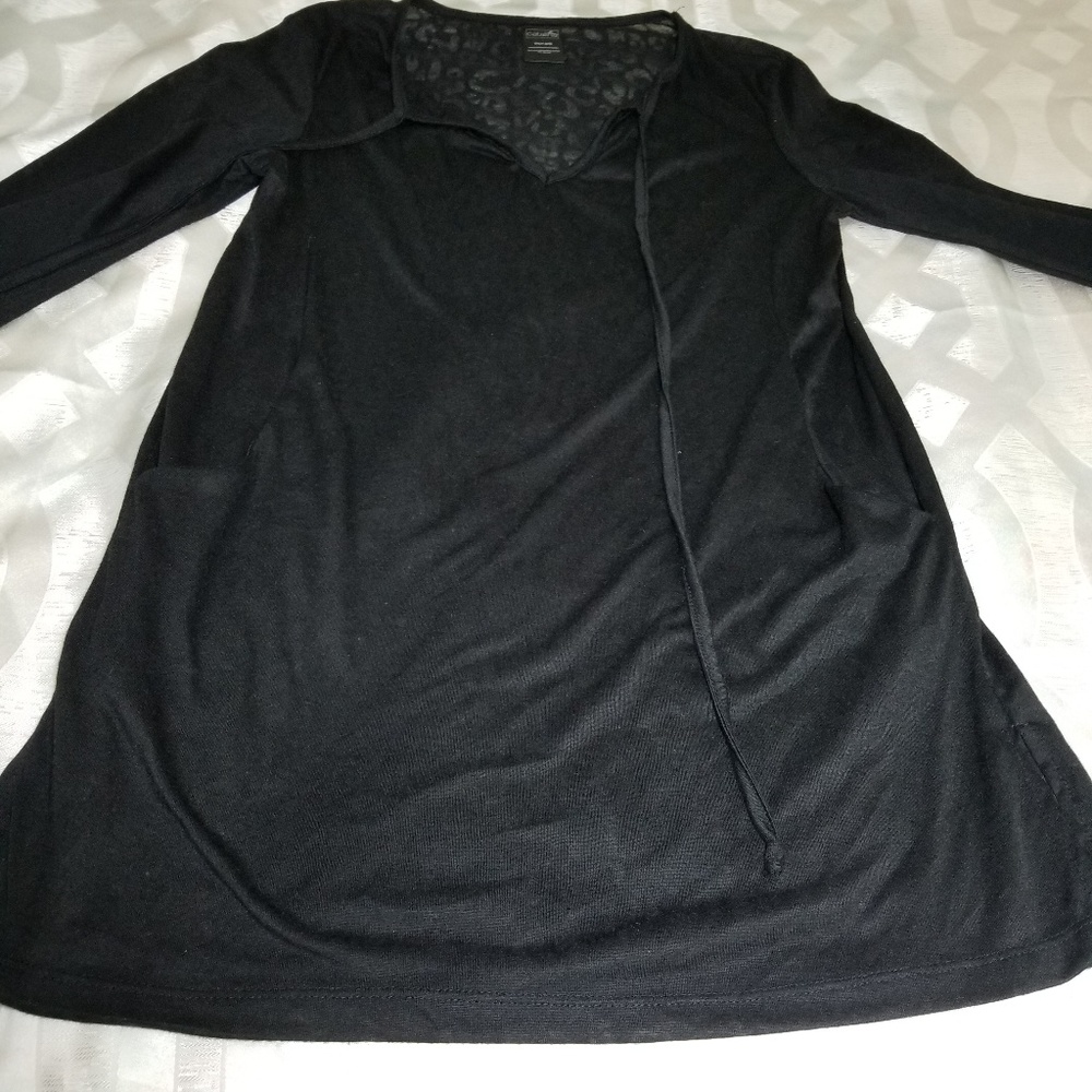 Catalina long sleeve swin cover up dress.